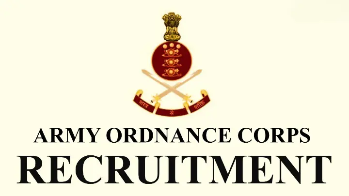 Army Ordnance Corps AOC Recruitment 2022 – Apply Online For Latest 3068 JOA-Junior Office Assistant, Fireman & Tradesman Mate Vacancies