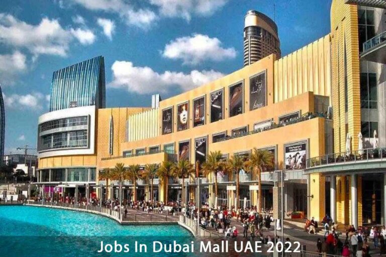 Jobs In Dubai Mall UAE 2022