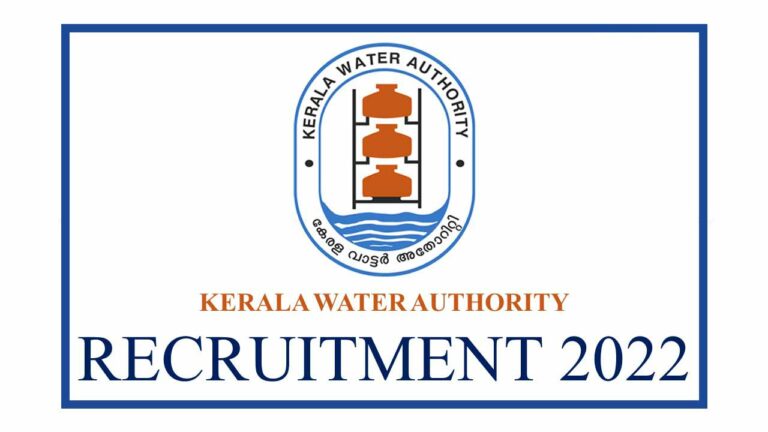 Kerala Water Authority Recruitment 2022 – Apply Online For Latest Call Center Support Staff Vacancies