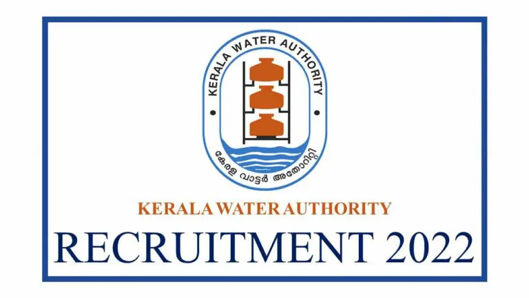 Kerala Water Authority Recruitment 2022 – Apply Online For Latest Call Center Support Staff Vacancies