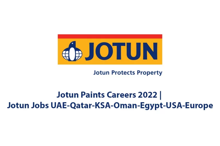 Jotun Paints Careers 2022 | Jotun Jobs