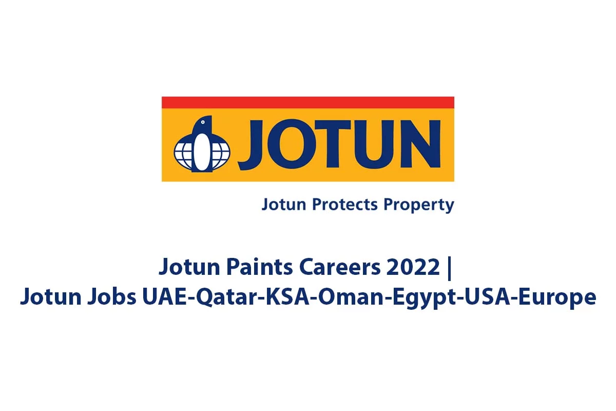 Jotun Paints Careers 2022