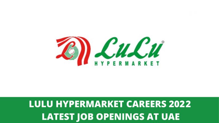 Lulu Hypermarket Latest Recruitment Jobs 2022 with Free Visa & Air Tickets