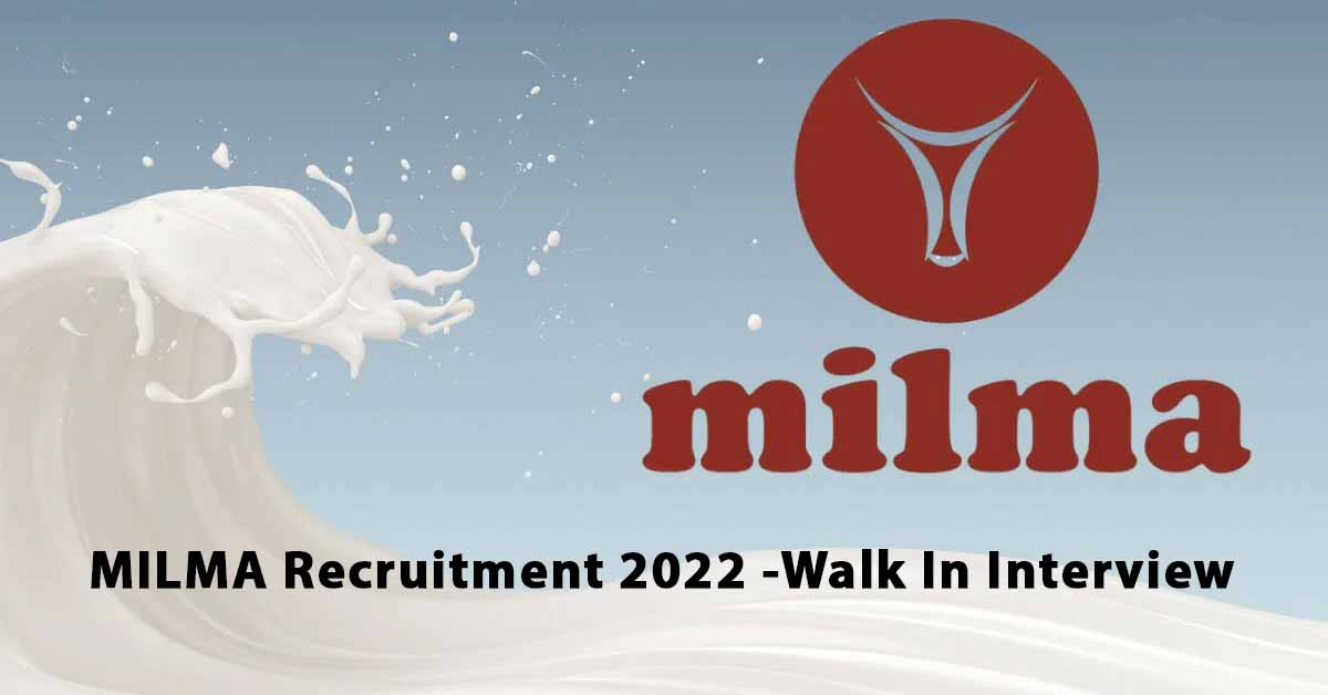 MILMA Recruitment 2022