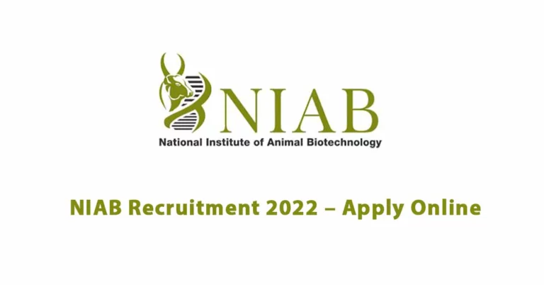 NIAB Recruitment 2022 – Apply Online