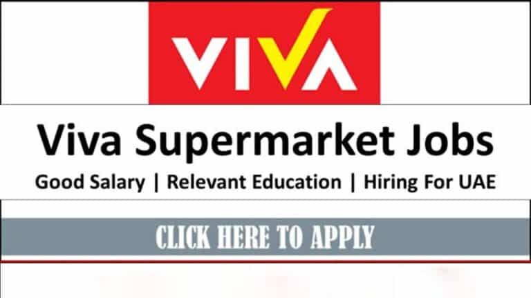 Viva Supermarket UAE Career 2022 | Jobs in UAE