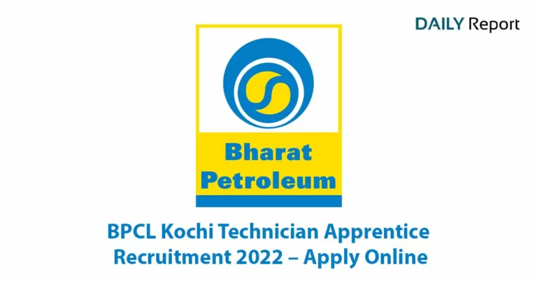 BPCL Kochi Recruitment 2022