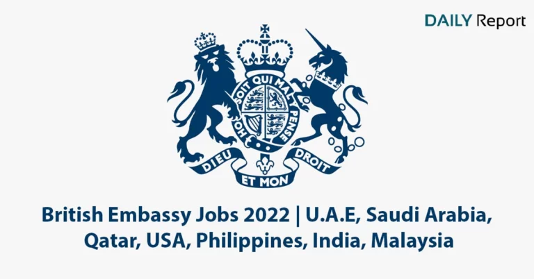 British Embassy Careers 2022
