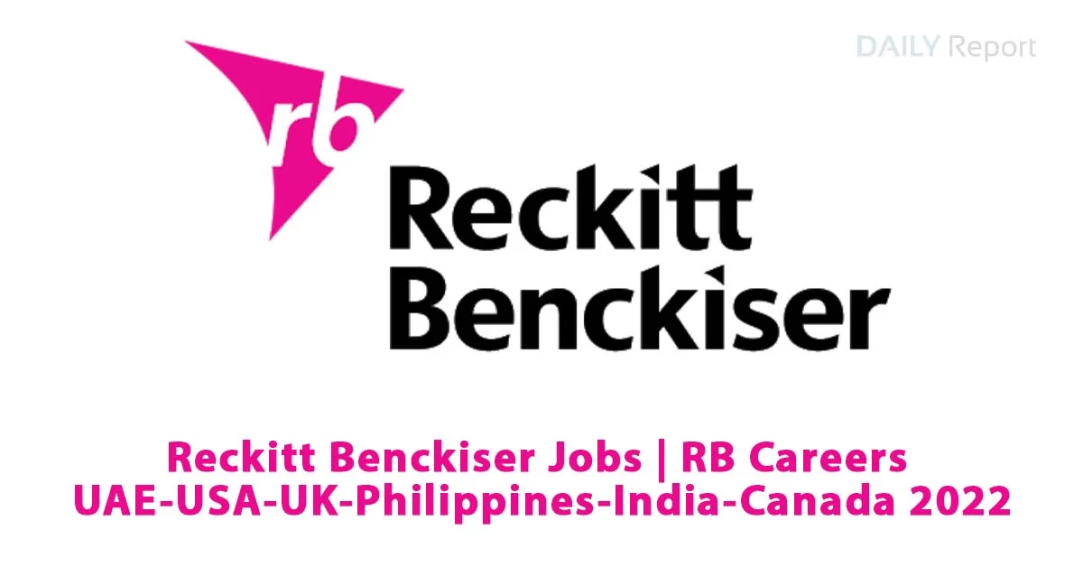 Reckitt Benckiser Jobs