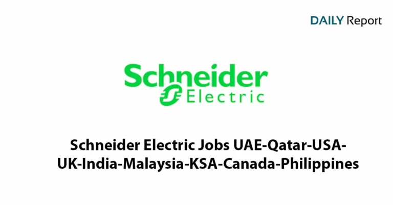 Schneider Electric Jobs 2022