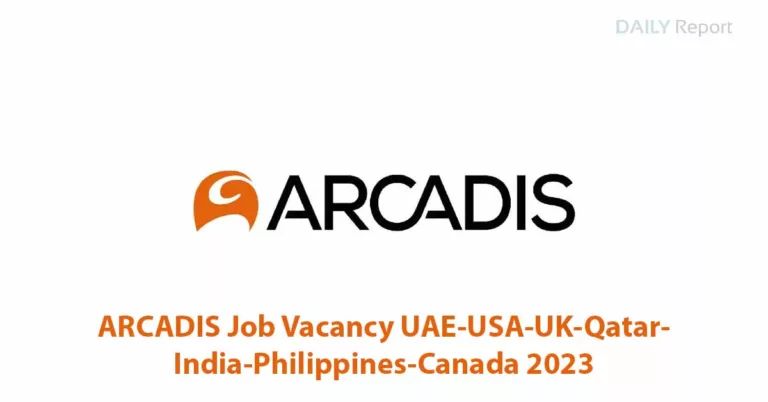 ARCADIS Job Vacancy 2023