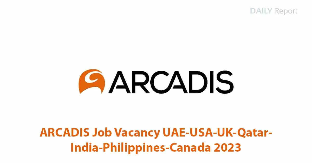 ARCADIS Job Vacancy