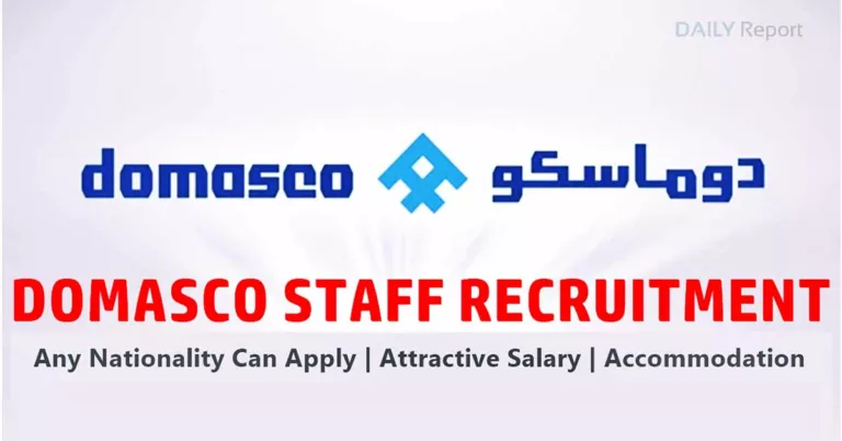DOMASCO Job Vacancies Doha | Qatar 2023