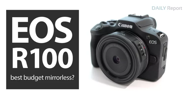 Canon unveils the EOS R100 mirrorless camera
