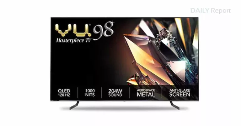 Vu Masterpiece QLED 98-inch and 85-inch Televisions launched in India: Price