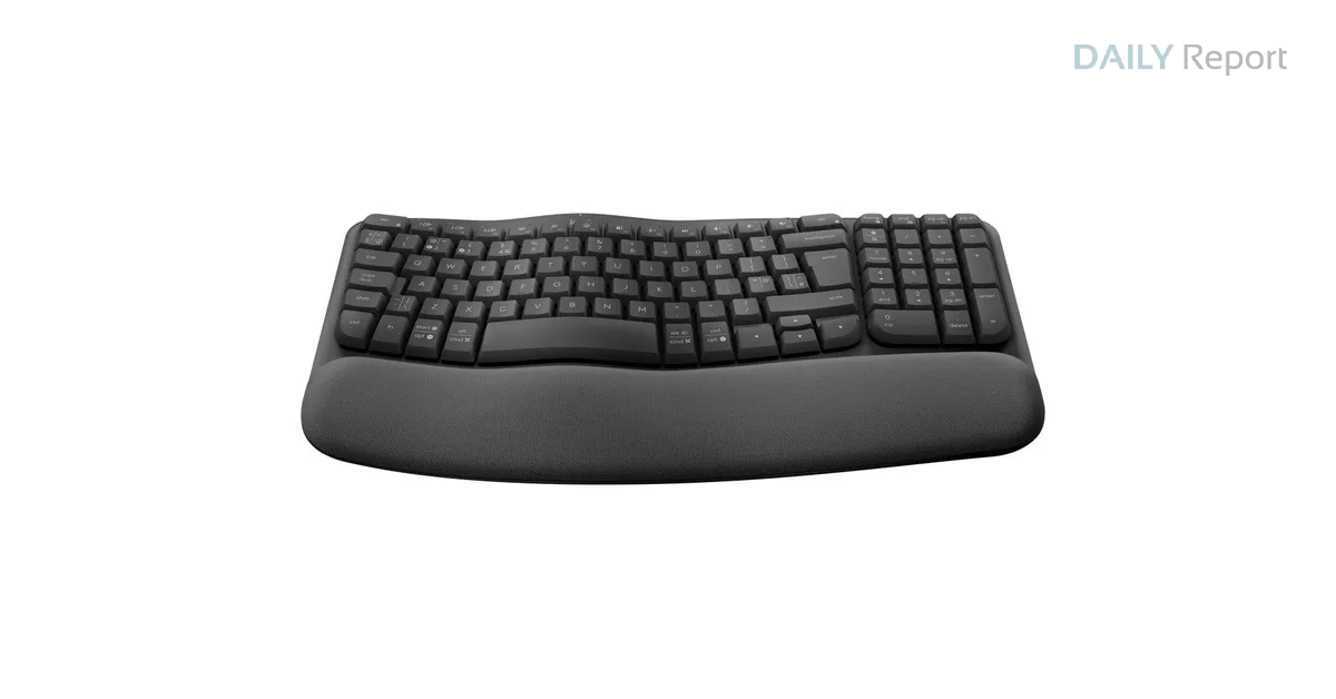 Logitech Unveils Ergonomic Wave Keys