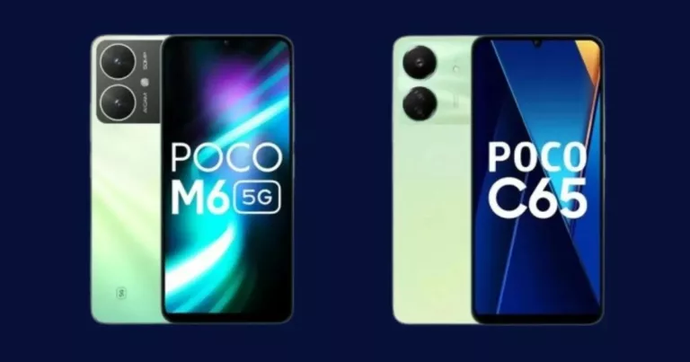 POCO M6, POCO C65 now available in new Green colour variants in India
